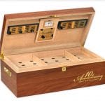 Gurkha Cellar Reserve 15 Year 10th Anniversary limited edition humidor open