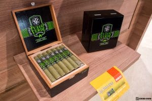 La Palina Fuego Verde cigar display IPCPR 2017