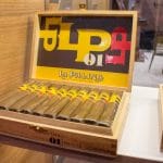 La Palina LP #1 open cigar box IPCPR 2017