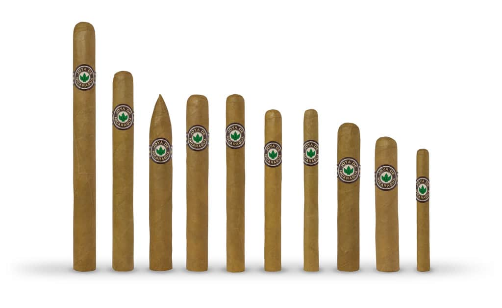 Joya de Nicaragua Clásico cigar lineup 2017