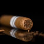 Macanudo Inspirado White Robusto cigar cut head