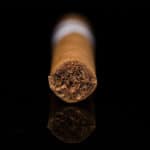 Macanudo Inspirado White Robusto cigar foot