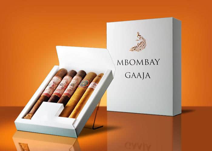 MBombay Sample Pack cigar presentation