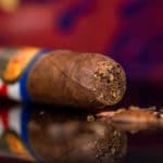 La Aurora ADN Dominicano Toro cigar cut cap