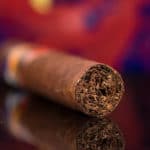La Aurora ADN Dominicano cigar foot