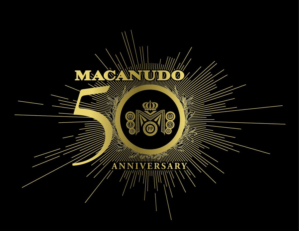 Macanudo 50th Anniversary logo