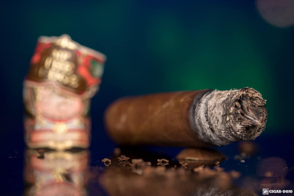 My Father The Judge Toro cigar nubbed