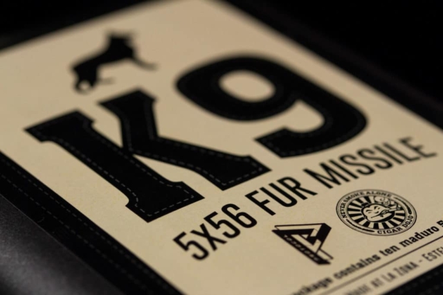 Protocol K9 cigar bundle label