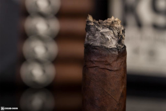 Protocol K9 cigar nubbed ash