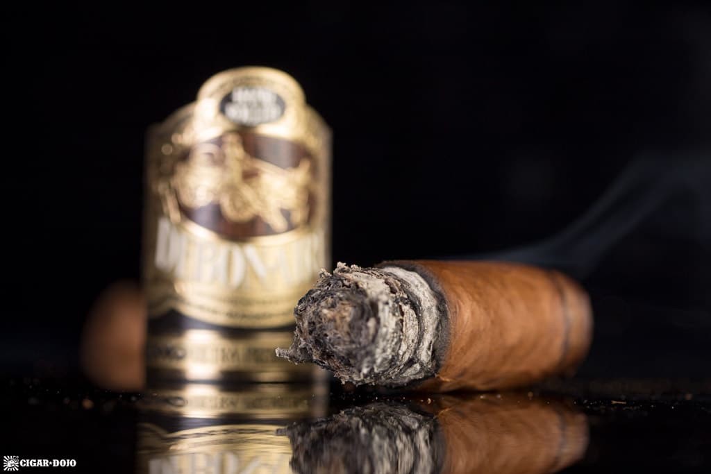 Debonaire Habano Belicoso cigar nubbed