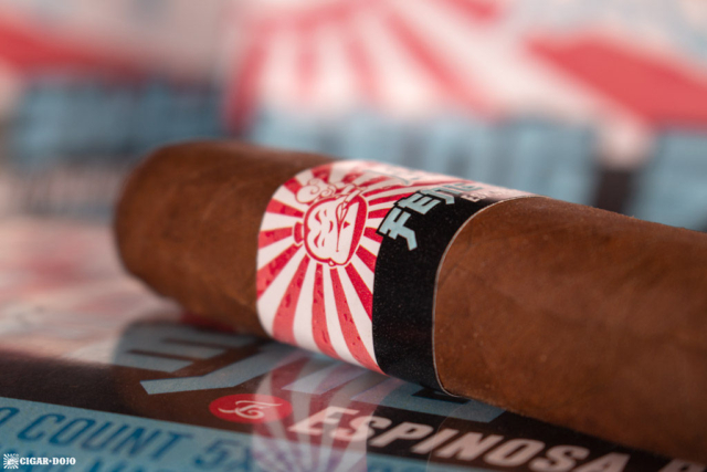 Cigar Dojo Feng Shui cigar band closeup