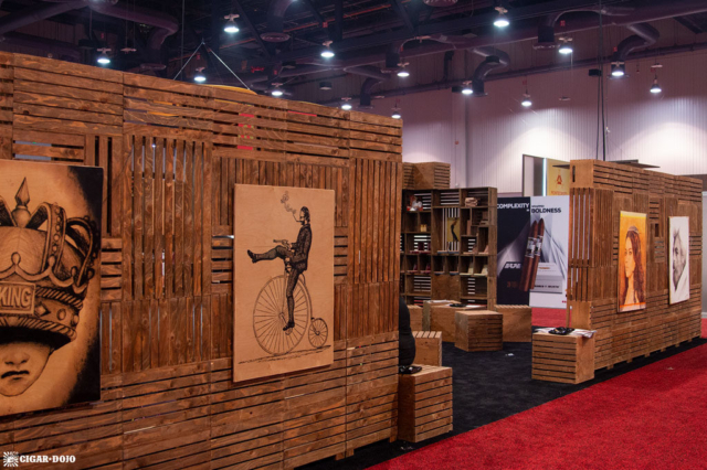 Caldwell Cigar Co. booth IPCPR 2018