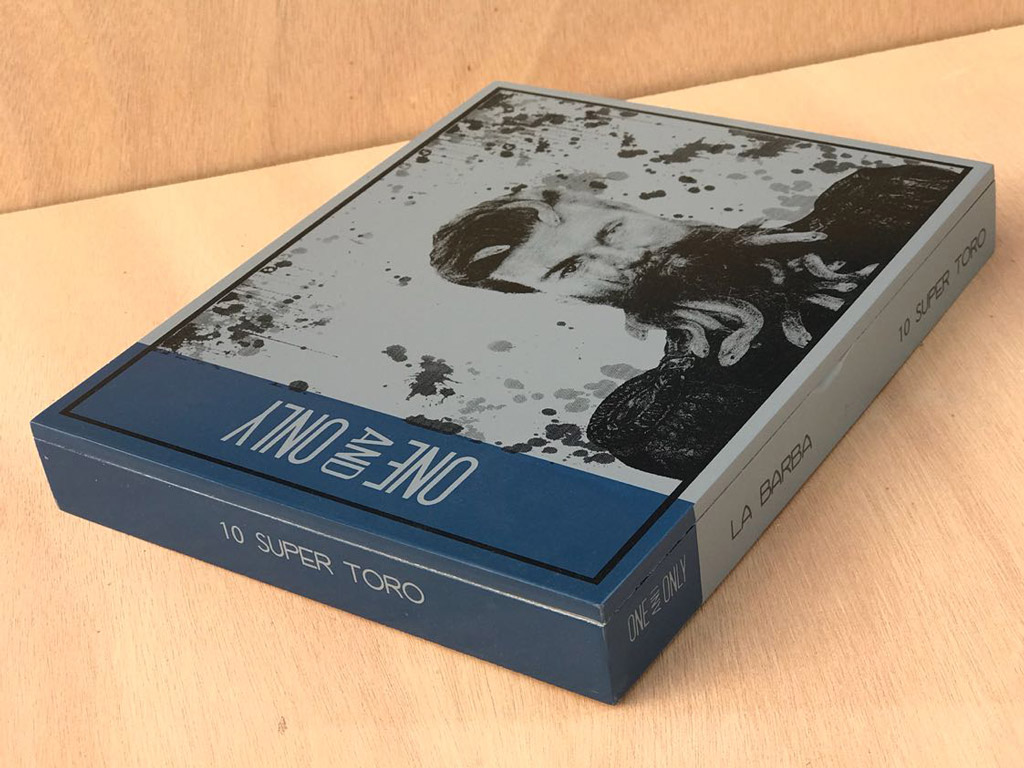 La Barba One and Only (2018) cigar box artwork