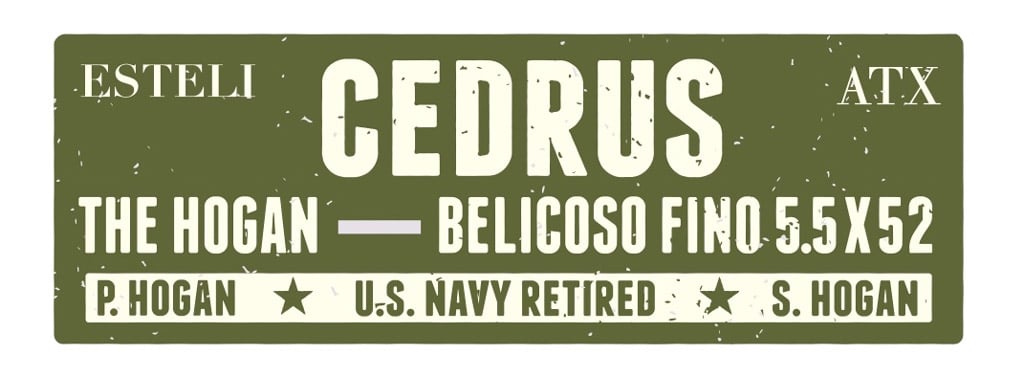 Southern Draw Cigars Cedrus Belicoso Fino band