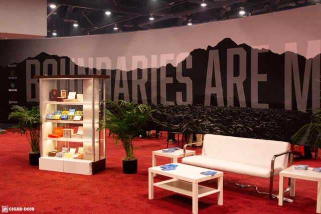 CAO cigar booth IPCPR 2018