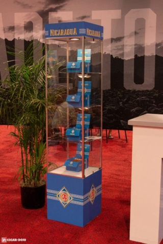 CAO Nicaragua cigars display IPCPR 2018