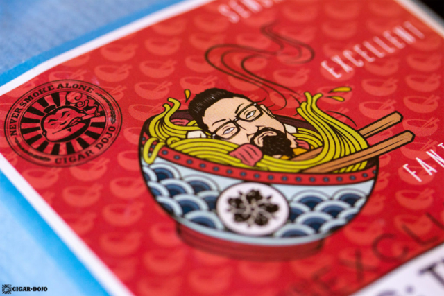 Room101 Cigar Dojo [untitled] noodles cigar bundle label