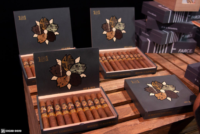 Hit & Run Part Deux (Rip & Dip) cigar display IPCPR 2018