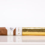 Aganorsa Leaf Signature Selection Robusto cigar side view