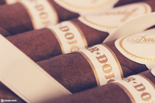 Davidoff Cigar Dojo Exclusive 2018 cigar bands closeup