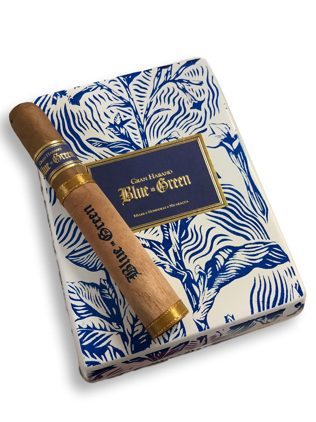 Gran Habano Blue in Green presentation