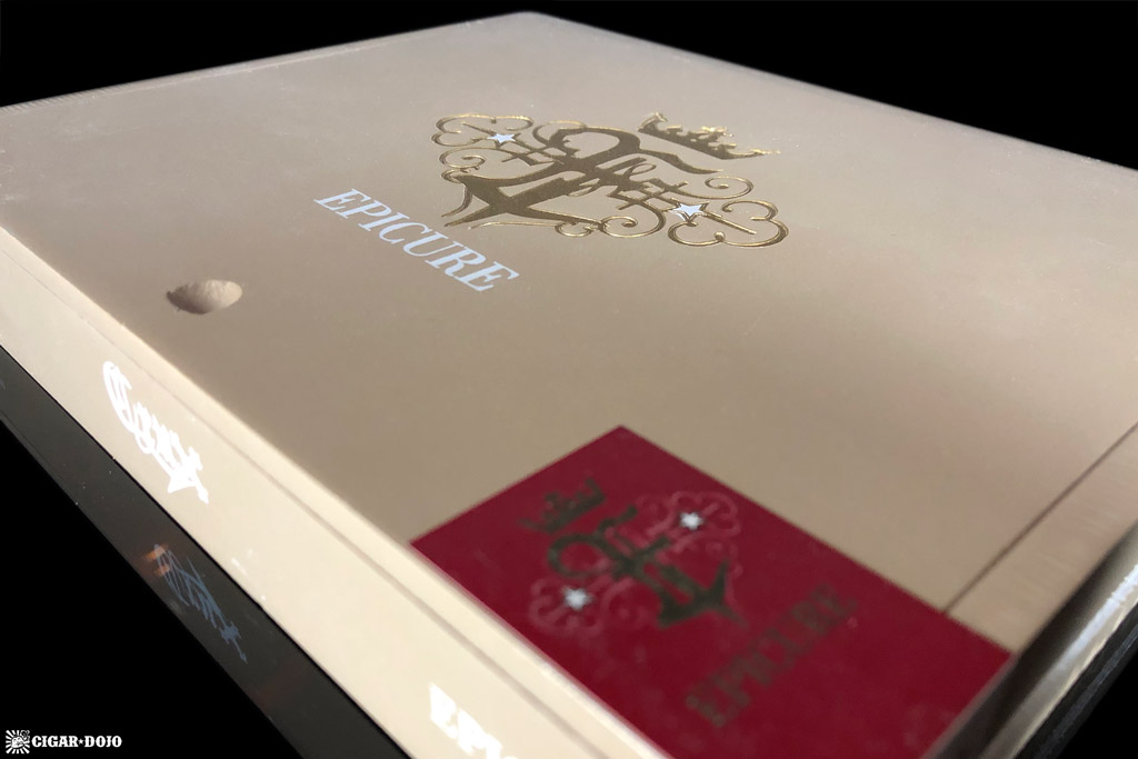 Crux Epicure Toro cigar box