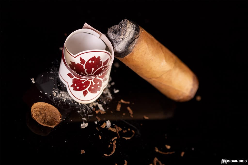 Room101 Farce Connecticut Robusto cigar finished