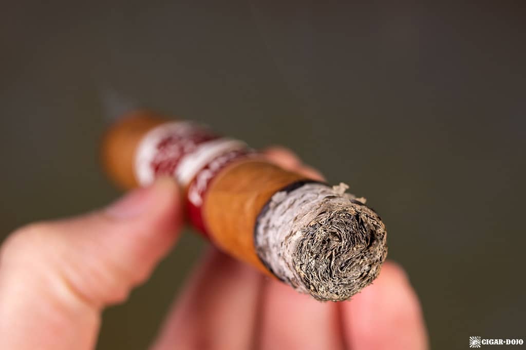Room101 Farce Connecticut Robusto cigar smoking