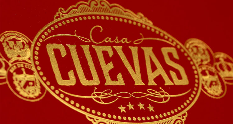 Casa Cuevas Habano Clásico Prensado cigar box lid