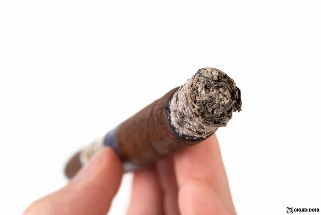 Caldwell Long Live the King MAD MF Corona cigar ash