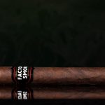 Factory Smokes Maduro by Drew Estate Toro cigar side view