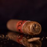 Pier 28 Oscuro Robusto cigar head cut cap