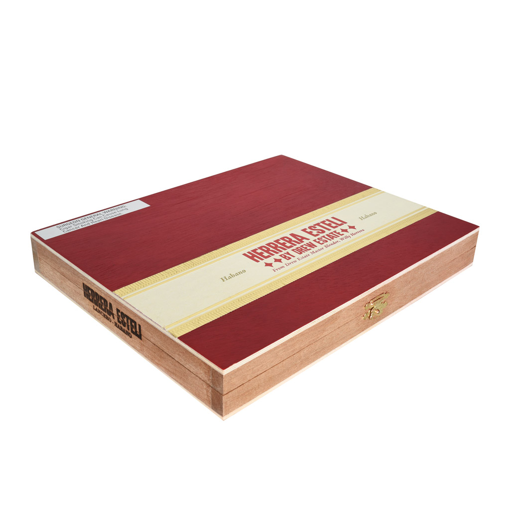Drew Estate Herrera Esteli Habano Edicion Limitada Lancero cigar box closed