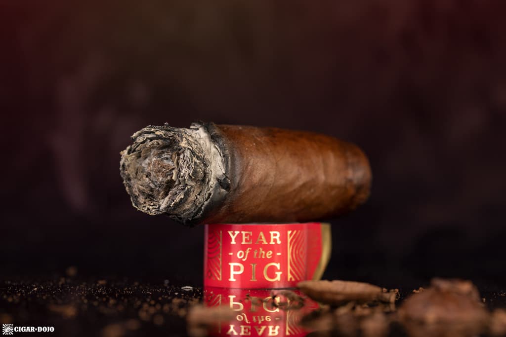 Davidoff Year of the Pig Limited Edition 2019 cigar nub finished