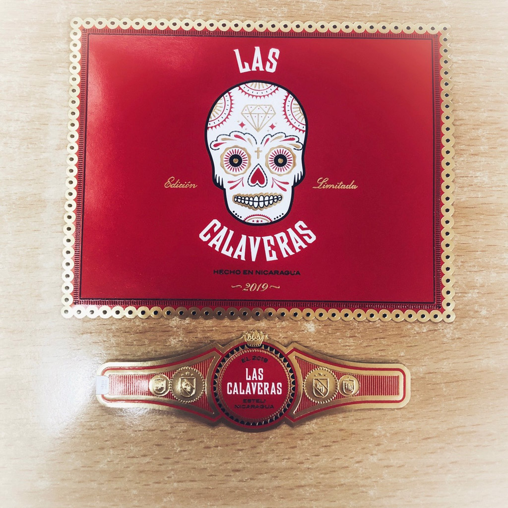 Crowned Heads Las Calaveras Edición Limitada 2019 packaging design