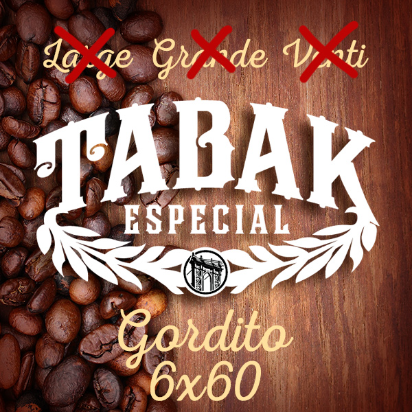 Drew Estate Tabak Especial Gordito size addition