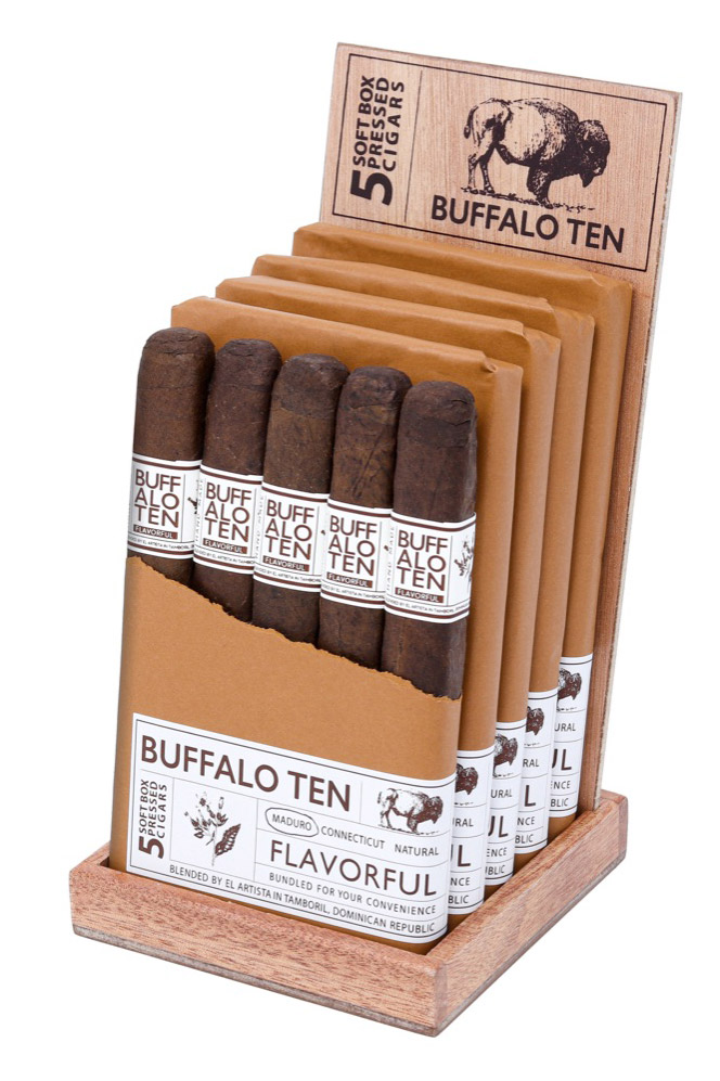 El Artista Buffalo TEN retail display