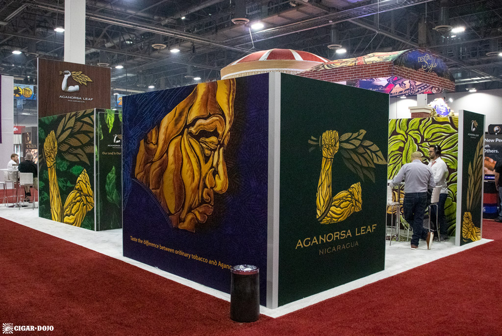 Aganorsa Leaf booth IPCPR 2019
