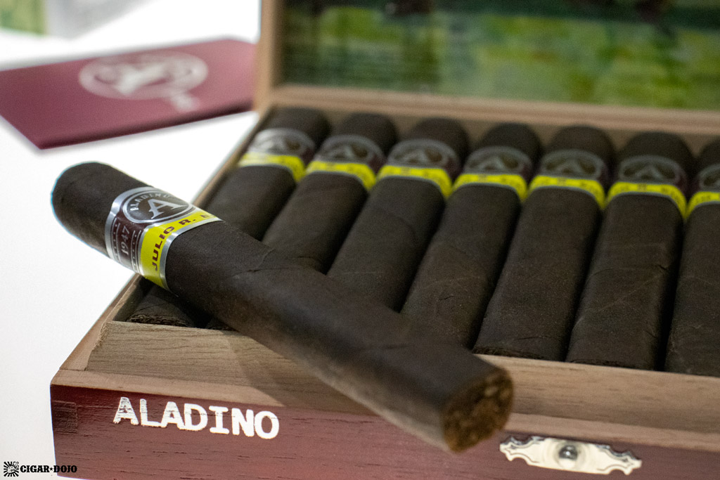 JRE Aladino Maduro Corona Box-Pressed cigars IPCPR 2019