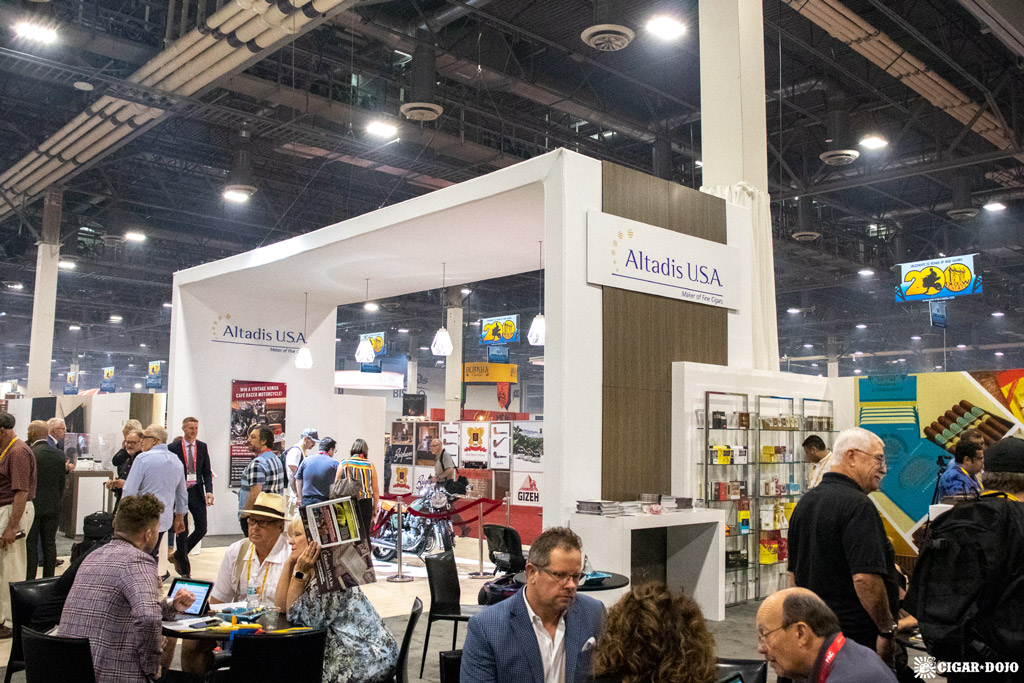 Altadis USA booth IPCPR 2019