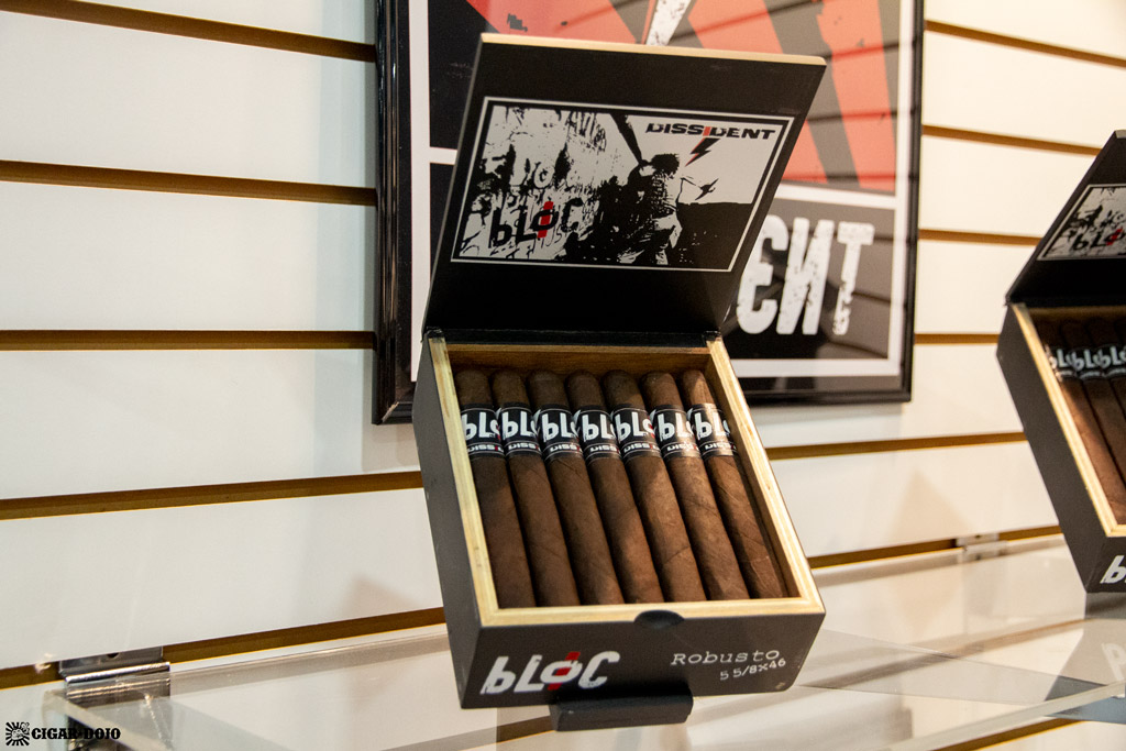 Dissident Cigars Bloc display IPCPR 2019