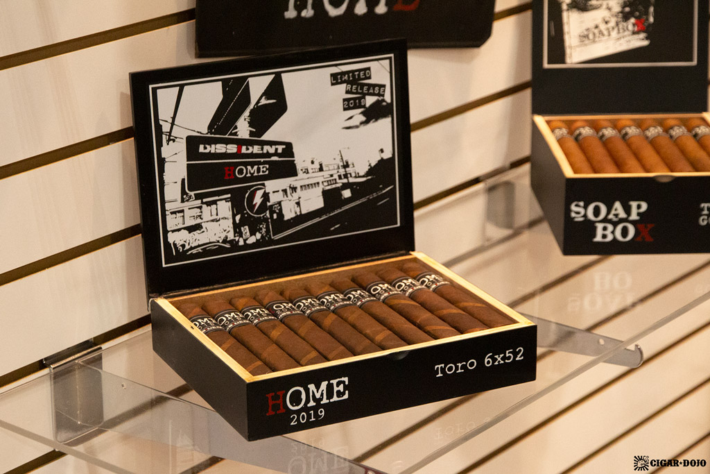 Dissident Cigars Home display IPCPR 2019