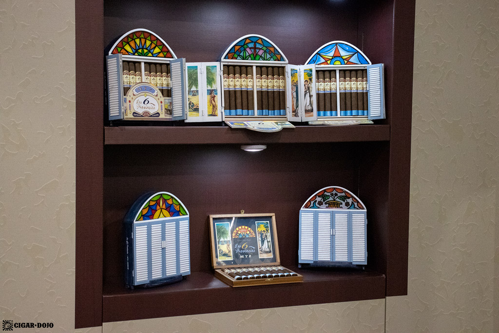 Espinosa Premium Cigars Las 6 Provincias MTZ display IPCPR 2019