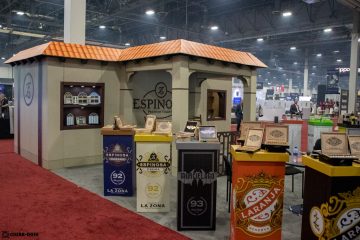 Espinosa Premium Cigars booth IPCPR 2019