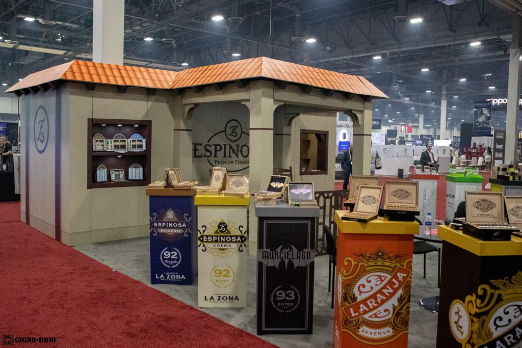 Espinosa Premium Cigars booth IPCPR 2019