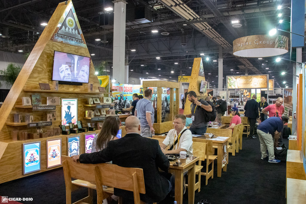 Foundation Cigar Company booth overview IPCPR 2019