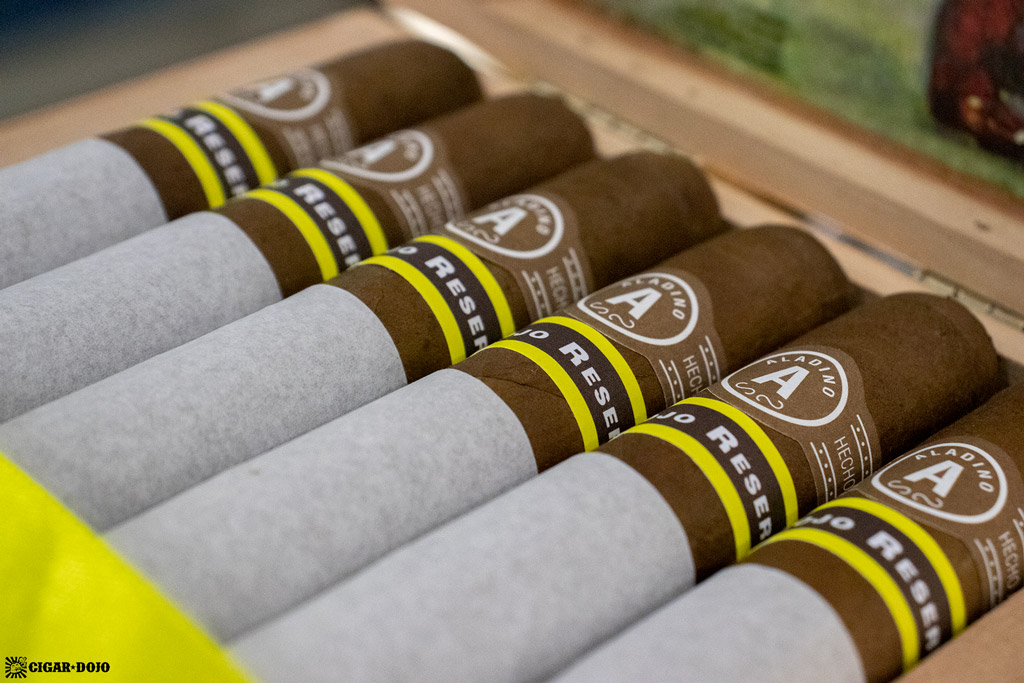JRE Aladino Corojo Reserva Toro cigars IPCPR 2019