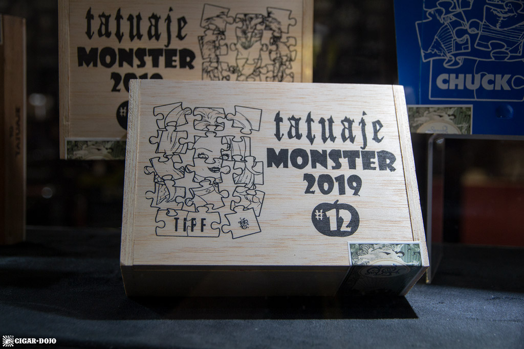 Tatuaje Cigars Monster #12 plain cigar box IPCPR 2019