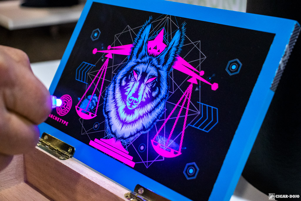 Ventura Cigar Archetype Sacred Scales box IPCPR 2019