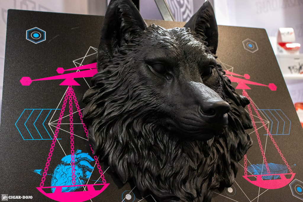 Ventura Cigar Archetype Sacred Scales wolf statue IPCPR 2019
